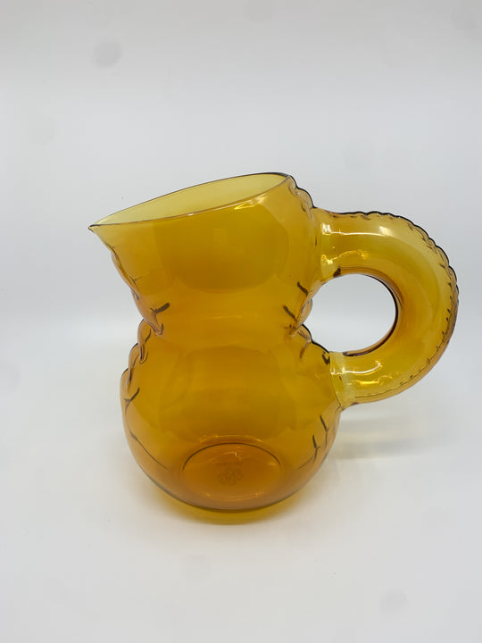 Carafe Emily en verre couleur ambre