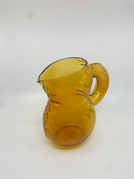 Carafe Emily en verre couleur ambre