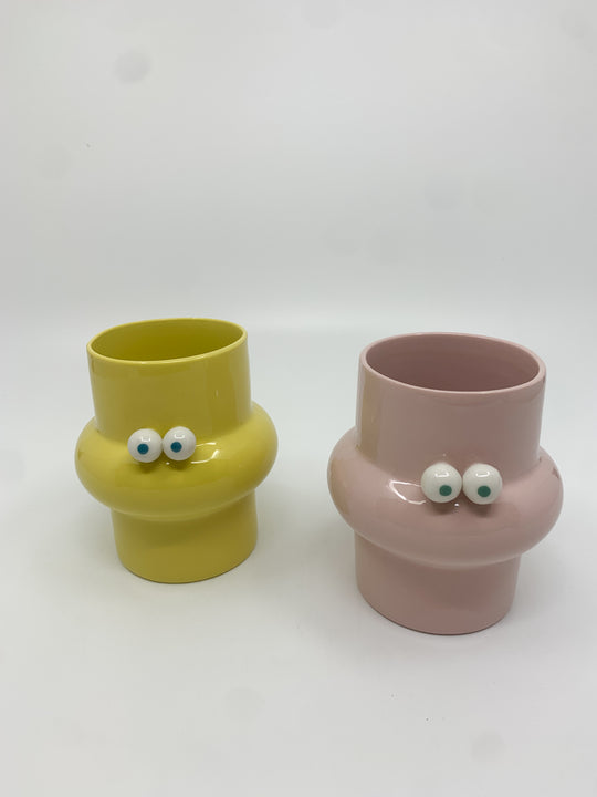 Tasse en porcelaine Lucas Zanotto Jaune