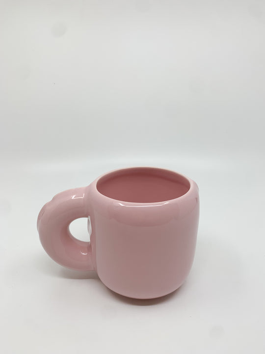 Mug Gaston couleur rose brillant