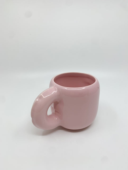 Mug Gaston couleur rose brillant