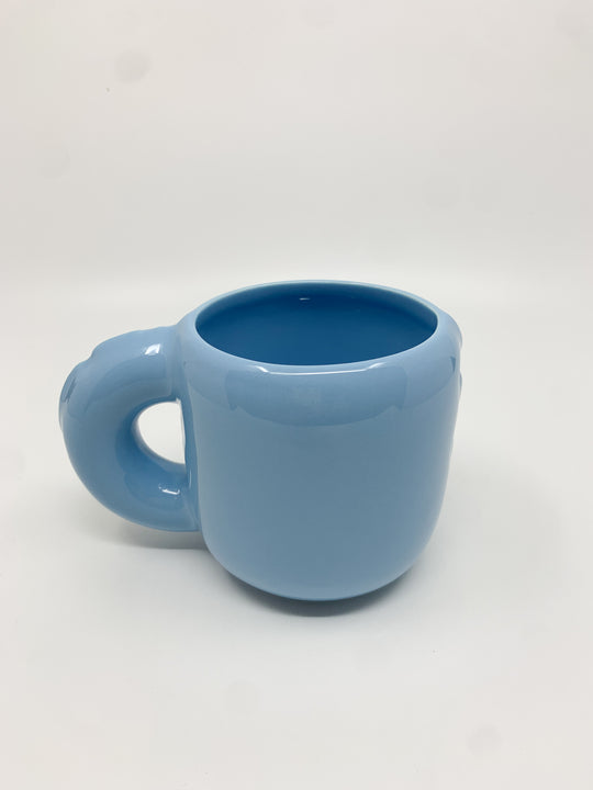 Mug Gaston couleur bleu brillant