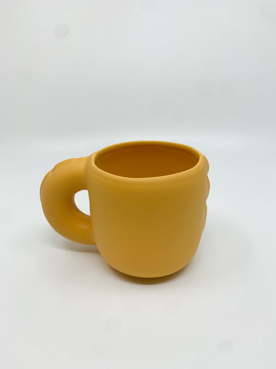 Mug Gaston couleur jaune mat