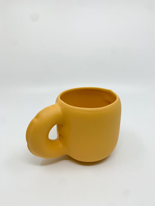 Mug Gaston couleur jaune mat