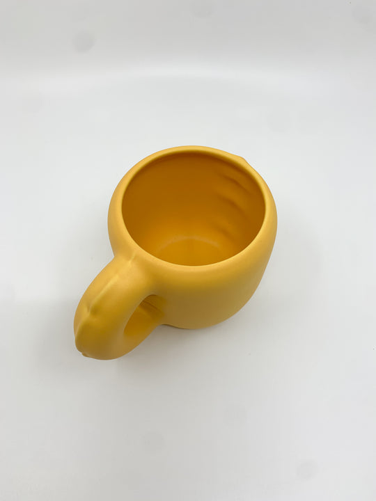 Mug Gaston couleur jaune mat