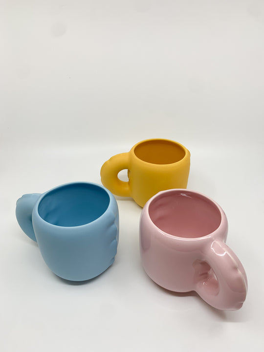 Mug Gaston couleur rose brillant