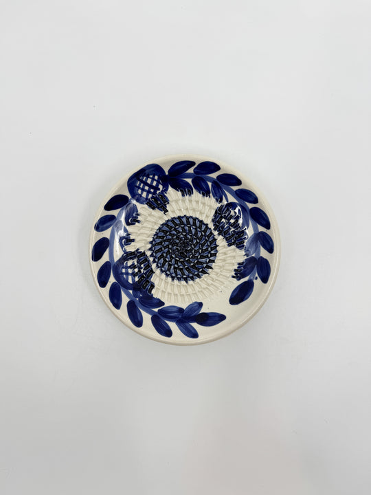 Assiette à râper taille S couleur bleu