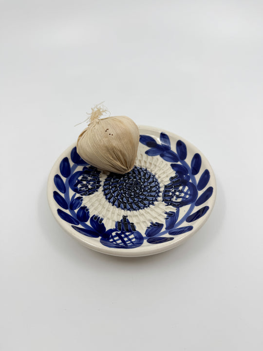 Assiette à râper taille S couleur bleu