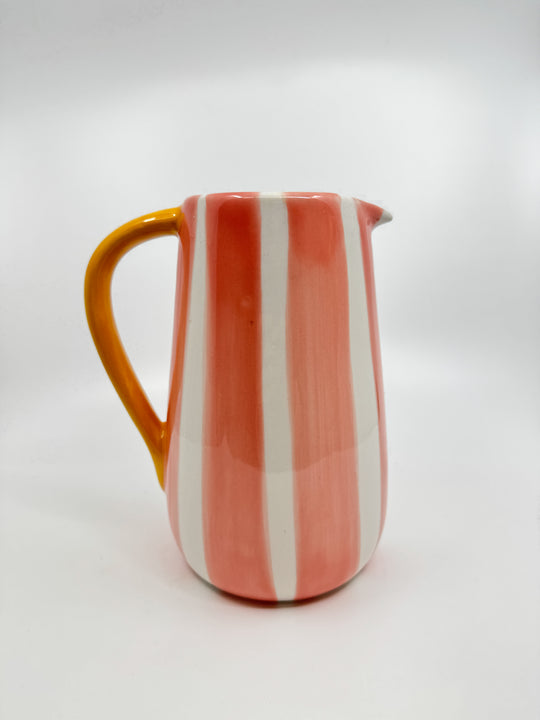 Carafe Tierra Cocida Jaune et rose