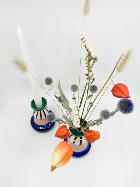Bougeoir Circa modèle 1 - Les Fleurs Sauvages - bougeoir