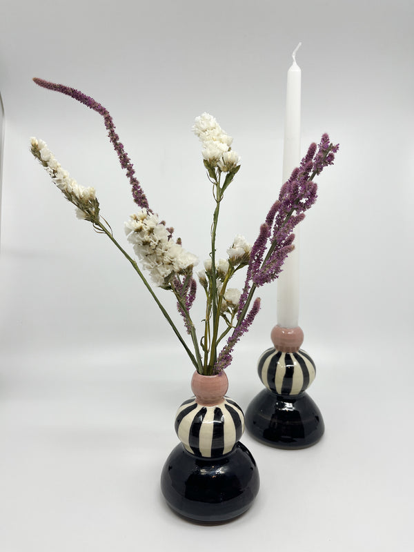 Bougeoir Circa modèle 2 - Les Fleurs Sauvages - bougeoir