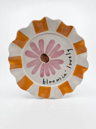Assiette CG Bloomin - Les Fleurs Sauvages - assiette