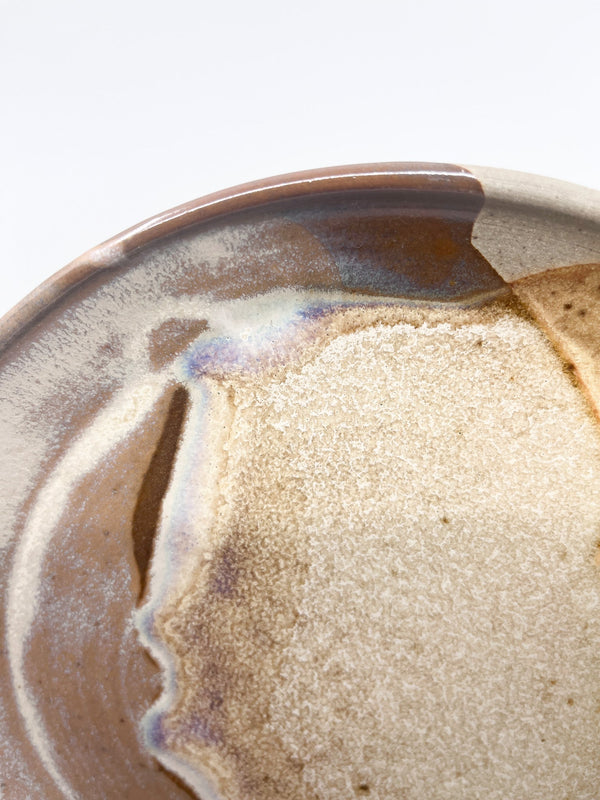 Assiette M Poterie des Guimards - Les Fleurs Sauvages - 