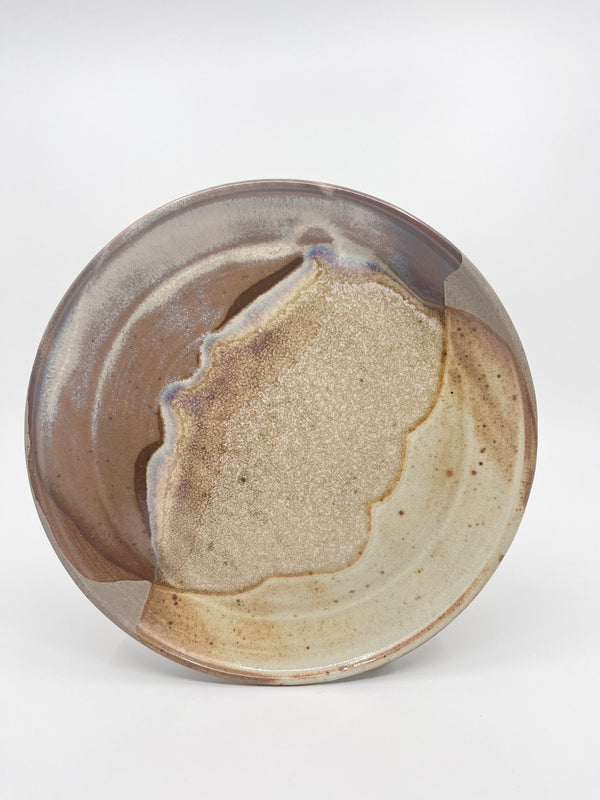 Assiette M Poterie des Guimards - Les Fleurs Sauvages - 