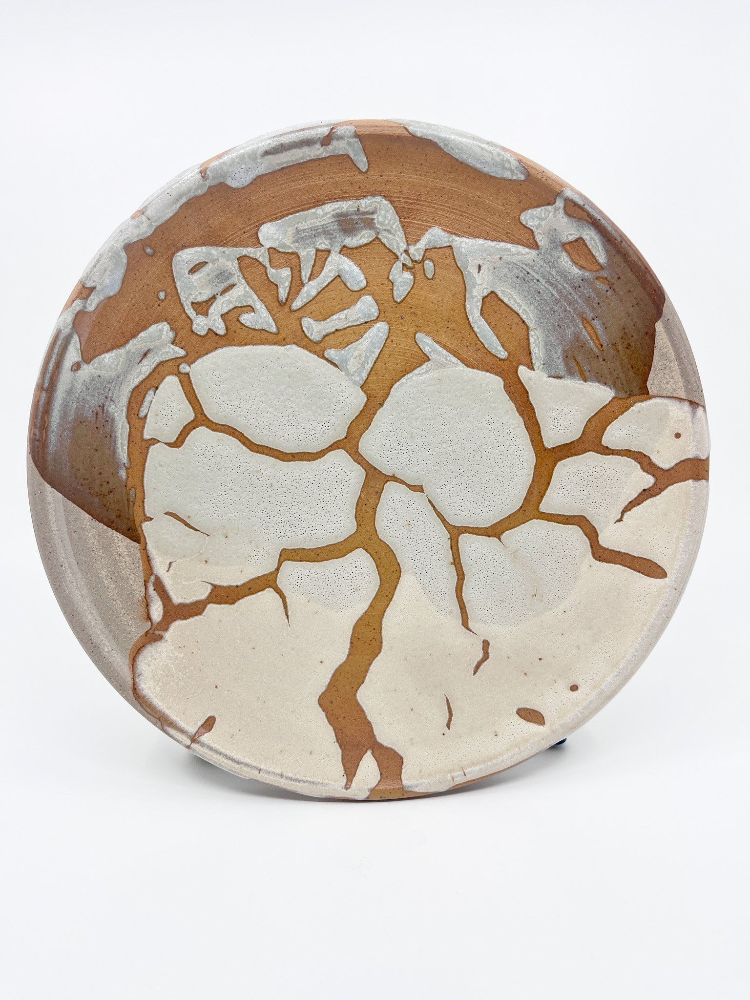 Assiette XL Poterie des Guimards - Les Fleurs Sauvages - assiette