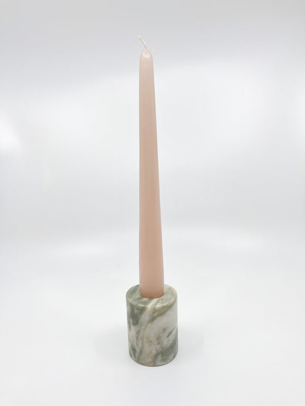 Bougeoir en Marbre Taille S Bloom - Les Fleurs Sauvages - bougeoir