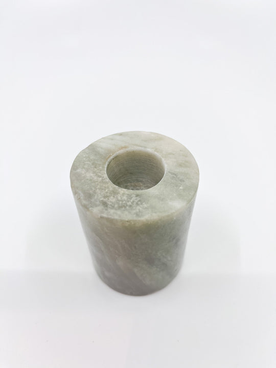 Bougeoir en Marbre Taille S Bloom - Les Fleurs Sauvages - bougeoir