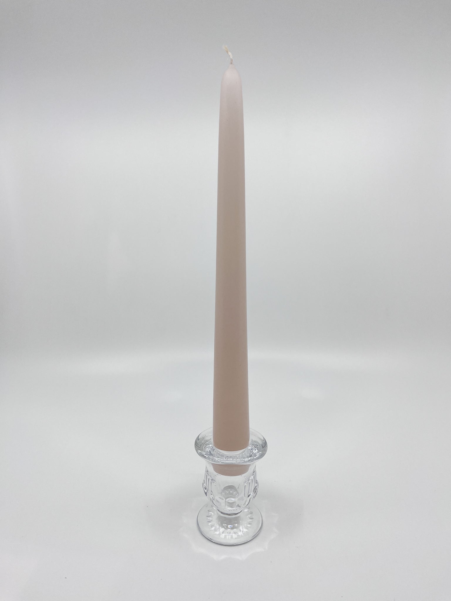 Bougeoir en verre Bloom transparent chic six modèles