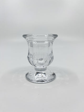 Bougeoir en verre Bloom - Les Fleurs Sauvages - bougeoir