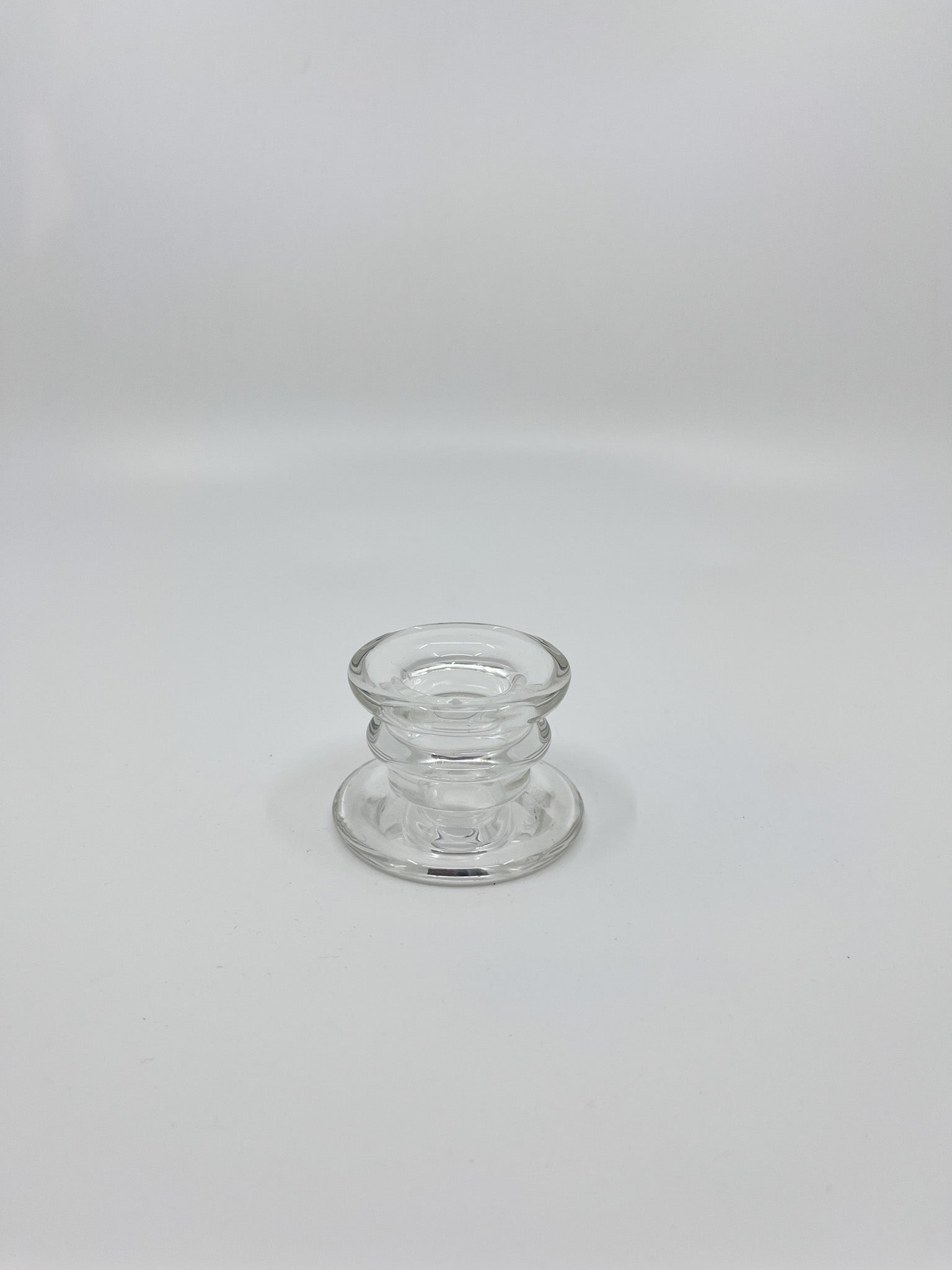 Bougeoir en verre Bloom - Les Fleurs Sauvages - bougeoir