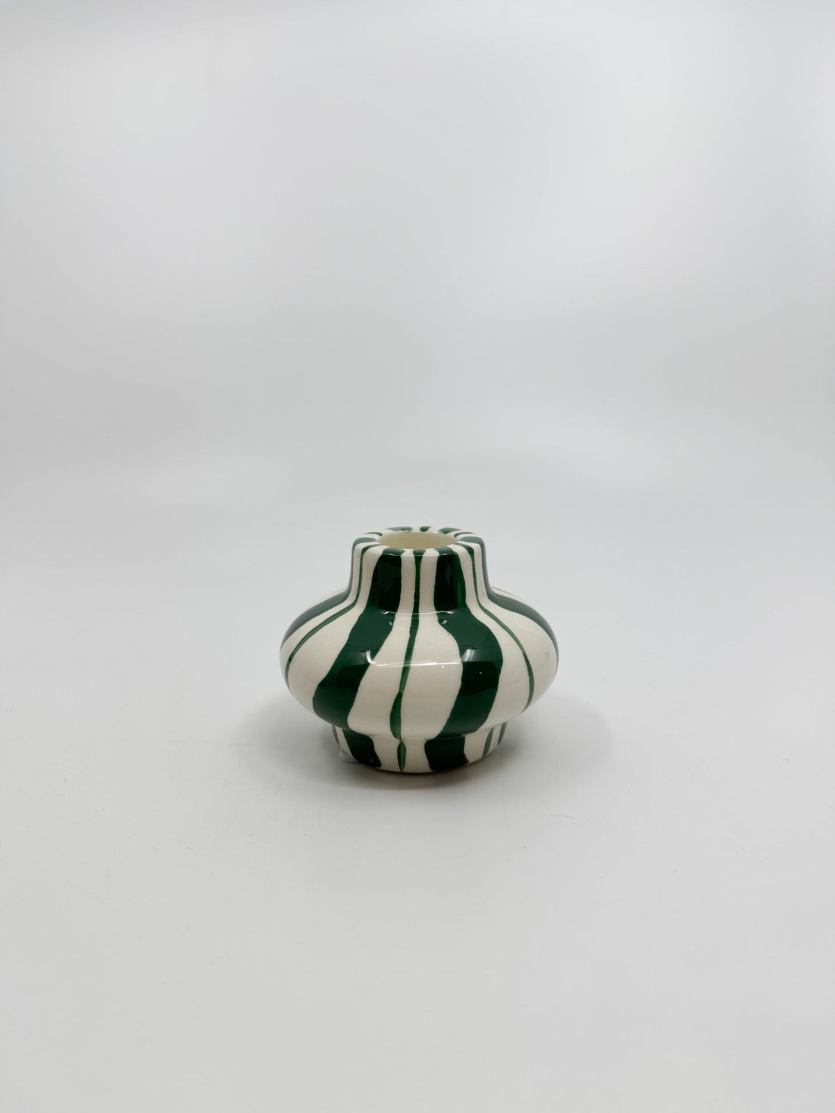 Bougeoir Que Rico vert - Les Fleurs Sauvages - bougeoir