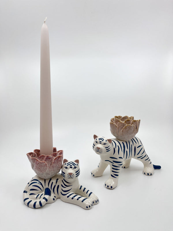 Bougeoir Tigre - Les Fleurs Sauvages - bougeoir