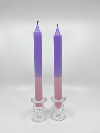 Bougie bicolore - Les Fleurs Sauvages - bougie