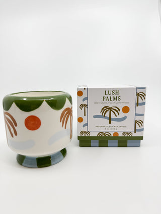 Bougie Lush Palms - Les Fleurs Sauvages - bougie