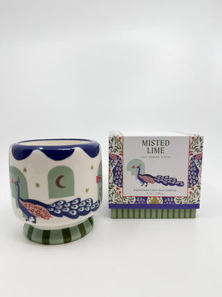 Bougie Misted Lime - Les Fleurs Sauvages - bougie