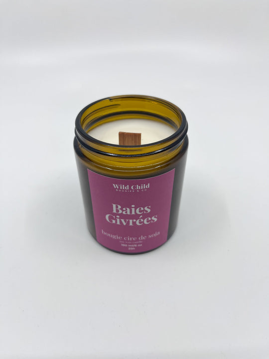 Bougie parfumées - Les Fleurs Sauvages - bougie