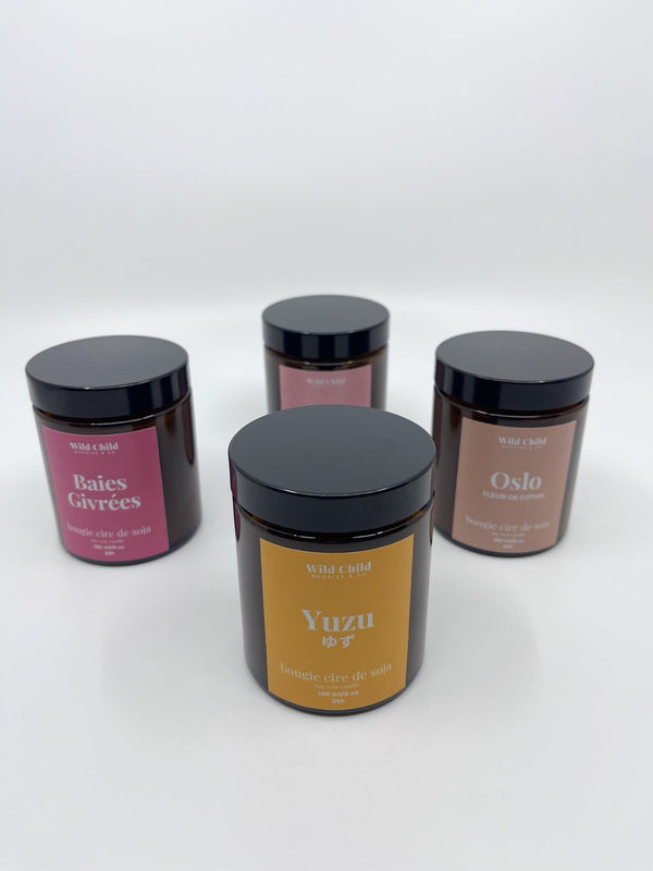 Bougie parfumées - Les Fleurs Sauvages - bougie