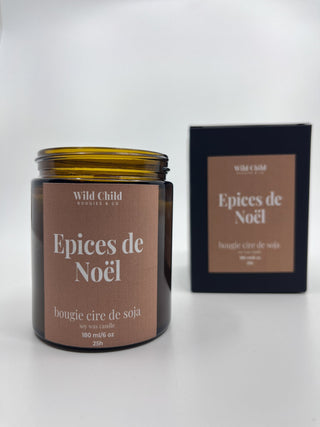 Bougie parfumées - Les Fleurs Sauvages - bougie