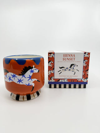 Bougie Sienna Sunset - Les Fleurs Sauvages - bougie
