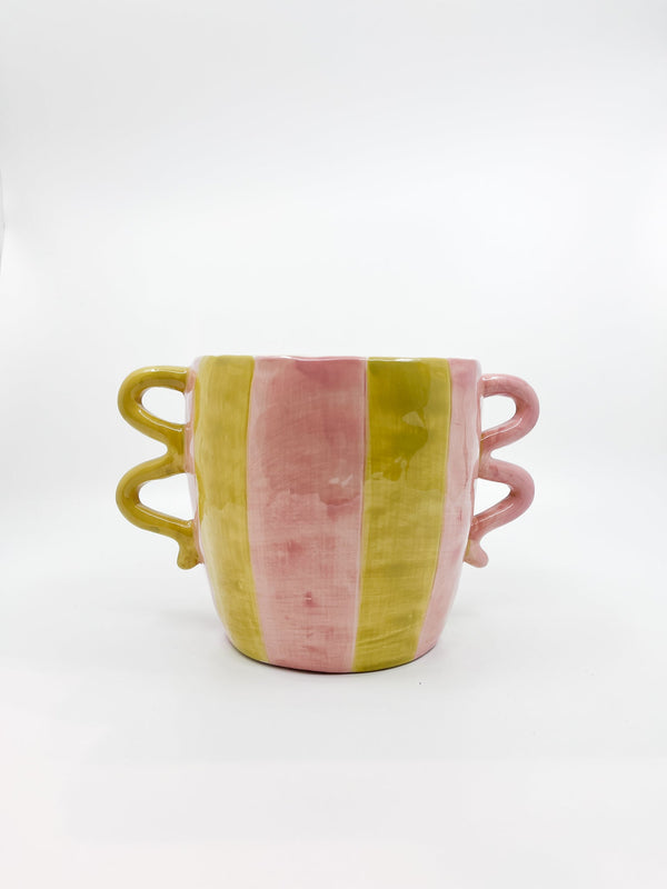 Cache - pot Bonbon - Les Fleurs Sauvages - cache pot