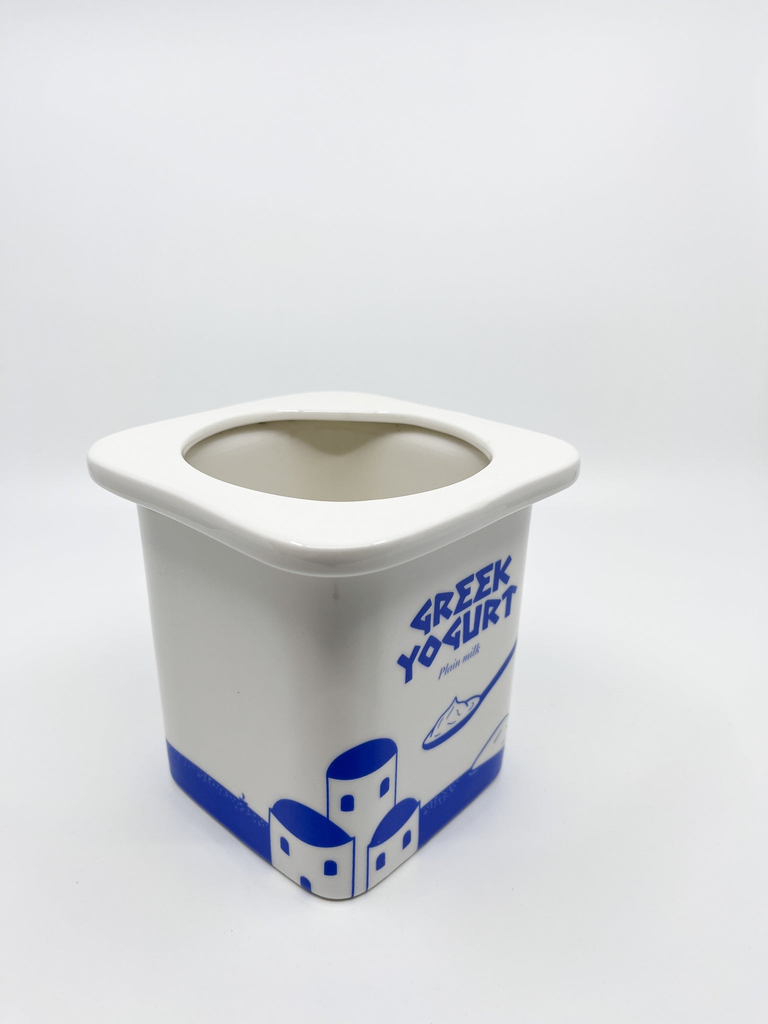 Cache - pot yaourt grec Fluid - Les Fleurs Sauvages - cache pot