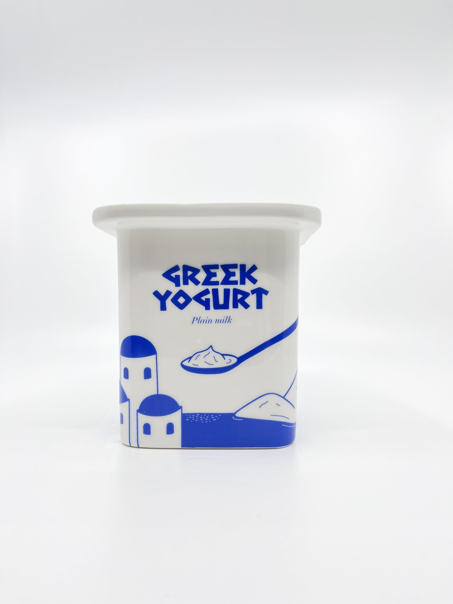Cache - pot yaourt grec Fluid - Les Fleurs Sauvages - cache pot