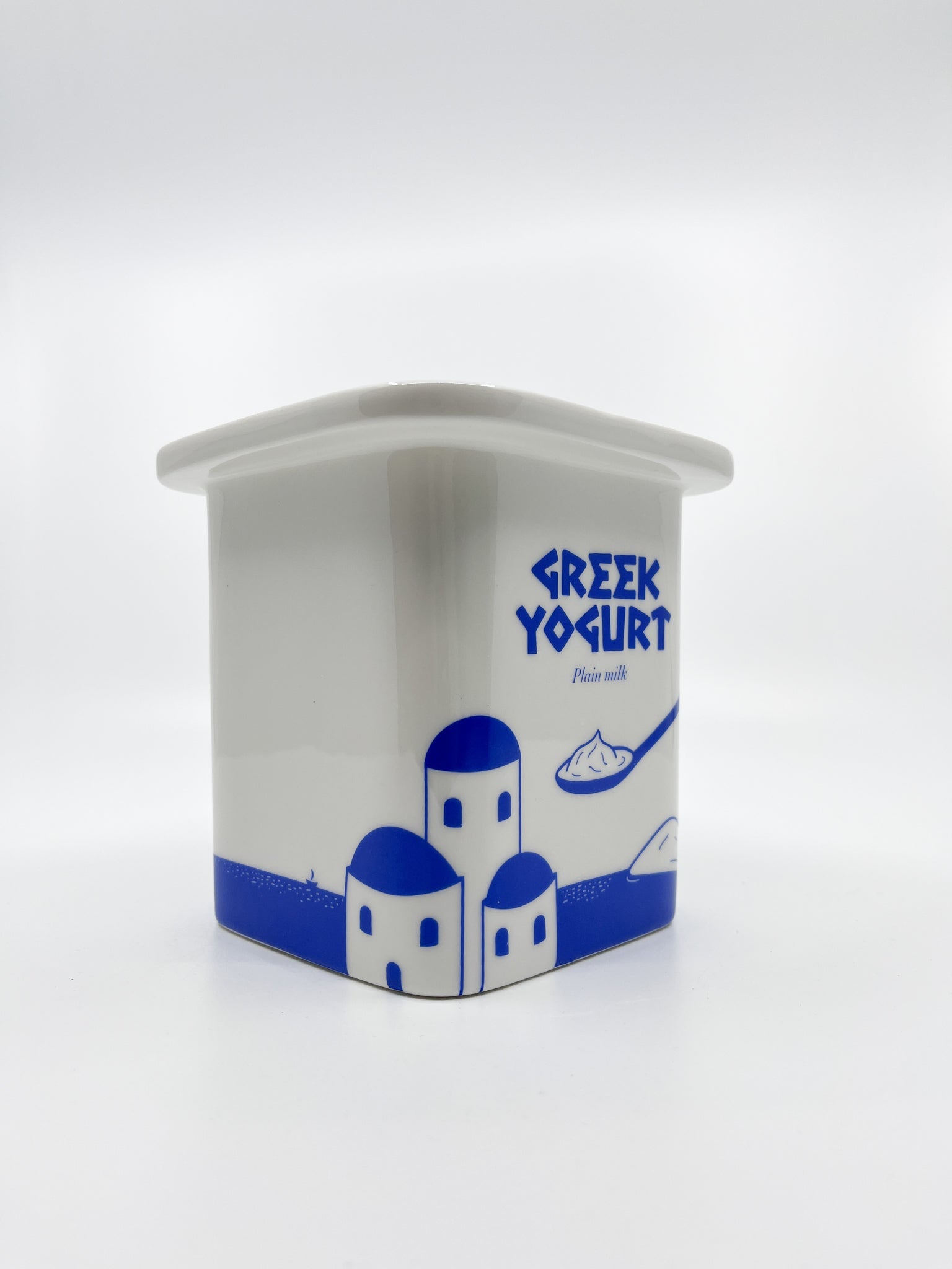 Cache - pot yaourt grec Fluid - Les Fleurs Sauvages - cache pot
