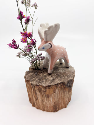 Cerf - Les Fleurs Sauvages - figurine