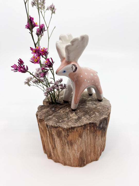 Cerf - Les Fleurs Sauvages - figurine