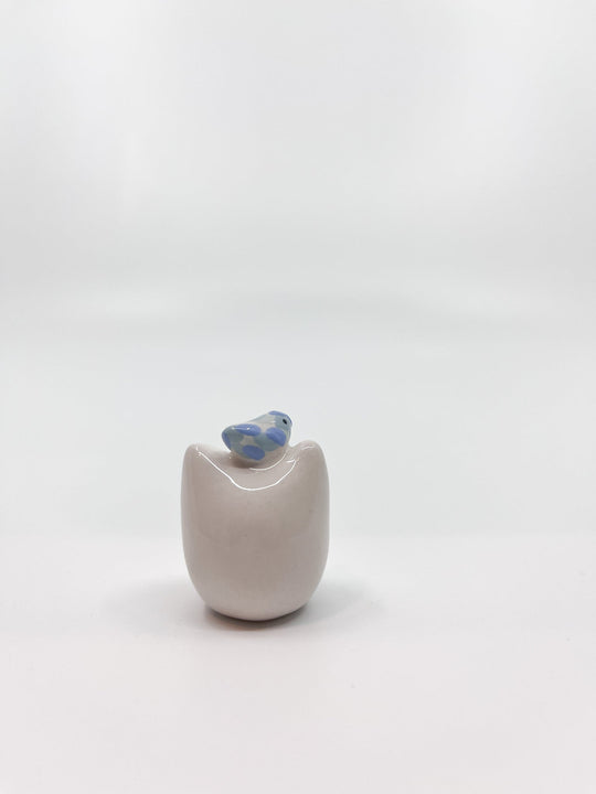 Chat pinson - Les Fleurs Sauvages - figurine