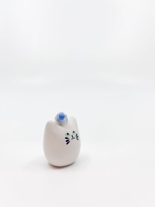 Chat pinson - Les Fleurs Sauvages - figurine