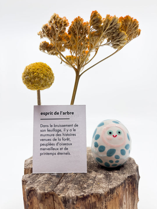 Esprit de l'arbre - Les Fleurs Sauvages - figurine