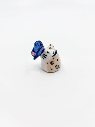 Leopard papillon - Les Fleurs Sauvages - figurine