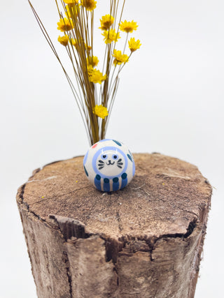 Mini grigri Aventure - Les Fleurs Sauvages - animal en faïence
