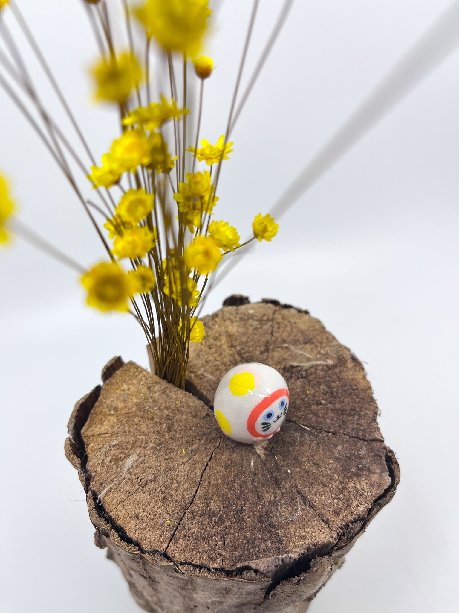 Mini grigri Energie - Les Fleurs Sauvages - animal en faïence