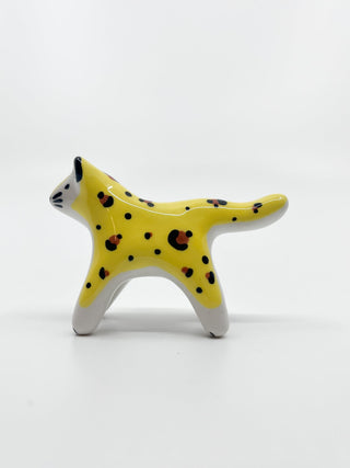 Mini Léopard - Les Fleurs Sauvages - figurine