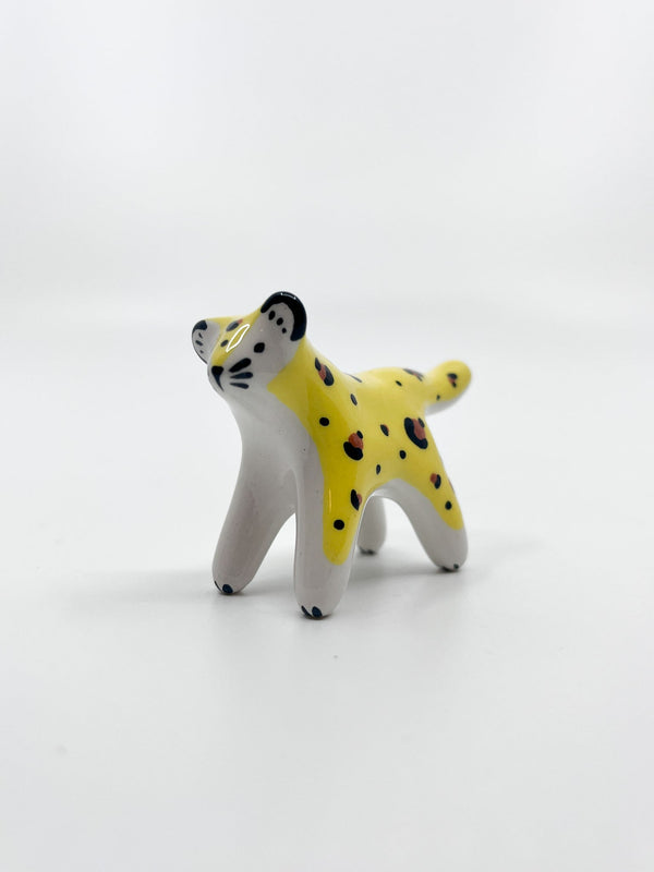 Mini Léopard - Les Fleurs Sauvages - figurine