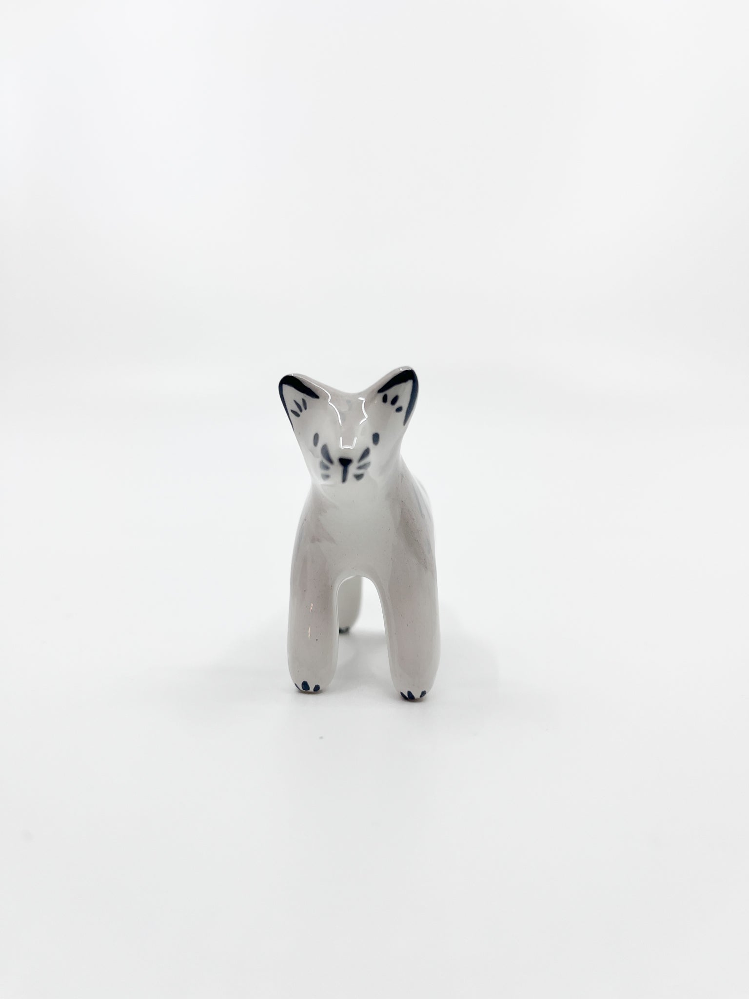 Mini loup - Les Fleurs Sauvages - figurine