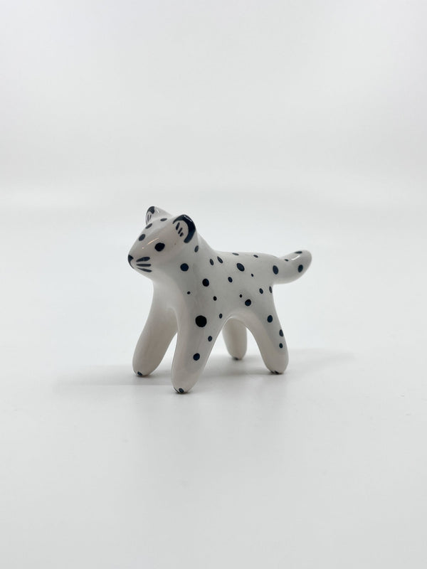 Mini panthère des neiges - Les Fleurs Sauvages - figurine