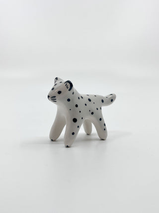 Mini panthère des neiges - Les Fleurs Sauvages - figurine